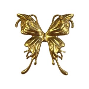 FARFALLA OTTONE STILIZZATA MM28X26