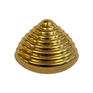 ELEMENTO OTTONE TRIANGOLO A RIGHE