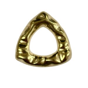 TRIANGOLO SFORATO MARTELLATO 30X30 MM