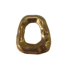 ELEMENTO SFORATO OTTONE MARTELLATO 30X25