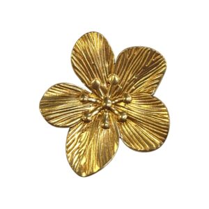 FIORE OTTONE PEONIA 24MM
