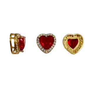 CUORE PAVE' ZIRCONI MM.10 SIAM