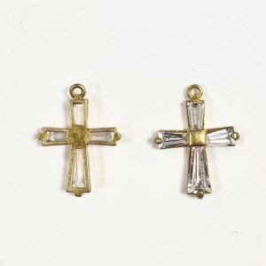 CROCE BAGUETTE 15X12 MM.