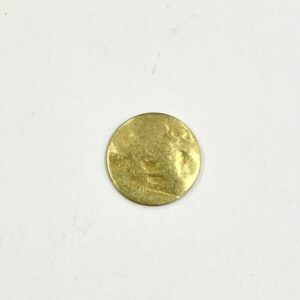DISCO OTTONE MARTELLATO MM.30