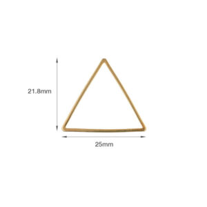 TRIANGOLO IN FILO QUADRO 21,8x25MM