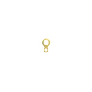 TERNINALE PER COLLANE A CLESSIDRA OTTONE FINE SERIE