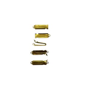 CHIUSURA PER COLLANA A CASSETTA 1 FORO MM20X5.5 DA COMPLETARE