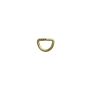 PASSANTE Anello a D aperto int.7x5mm filo 1,2mm