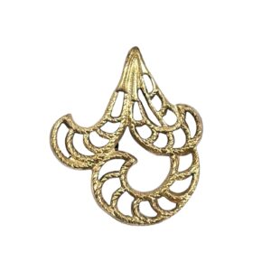 GHIRIGORO OTTONE 17X20MM FINE SERIE DESTRA