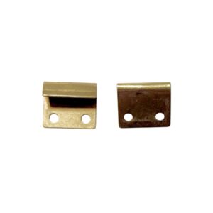GANCIO MASCHIO CON 2 FORI MM11X10 FINE SERIE