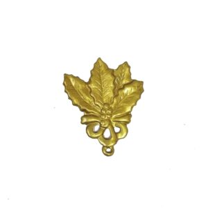 AGRIFOGLIO C/FIOCCO C/ANELLO 24X20MM