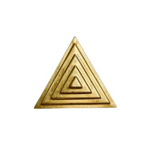 TRIANGOLO SCALINATO IMBUTTITO 45MM FINO ESAURIMENTO SCORTE