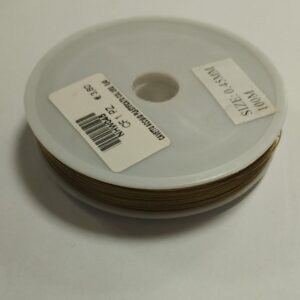 CATETTO ACCIAIO PLASTIFICATO COL ORO 0,45
