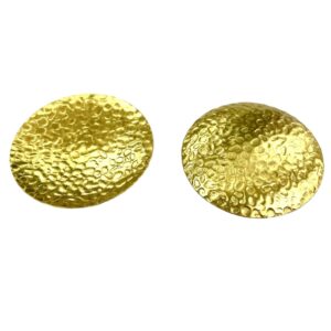 DISCO OTTONE MARTELLATO IMBUTITO 25MM