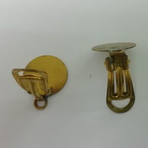 CLIPS PIATTA OTTONE