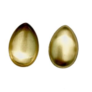 GOCCIA OTTONE IMBUTTITA MM28X24