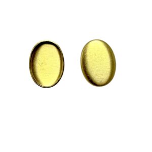 CASTONE OTTONE CABOCHON OVALE 14X10