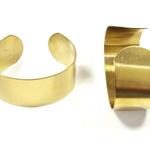 BRACCIALE SCHIAVA OTTONE 30 PIEGATO SPESSORE 0.8