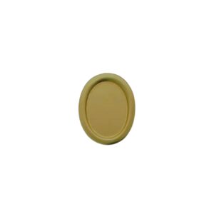 CASTONE OVALE CON BORDO 18X25 OTTONE
