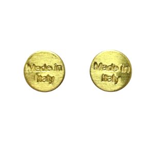 MARCHIETTO OTTONE MADE IN ITALY 8MM SENZA FORO