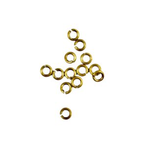ANELLINO TONDO INT.2MM FILO 0.8MM OTTONE