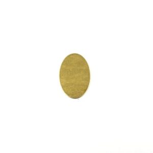 OVALE 15X23mm OTTONE