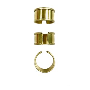 FASCIA ANELLO OTTONE BORDATA 12 MM