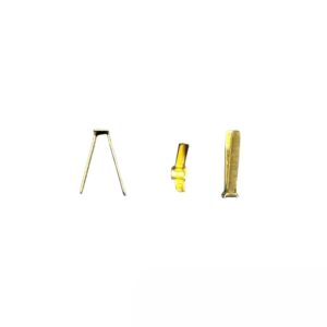 ALETTA PER PELLE 4,5X16MM OTTONE