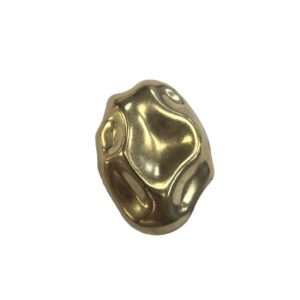 PARTICOLARE OTTONE MARTELLATO 33X45MM LATO SINISTRO