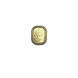PARTICOLARE OTTONE OTTAGONALE CON CENTRALE MRTELLATO