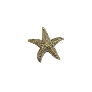 PARTICOLARE STELLA OTTONE MARTELLATA 50X50MM