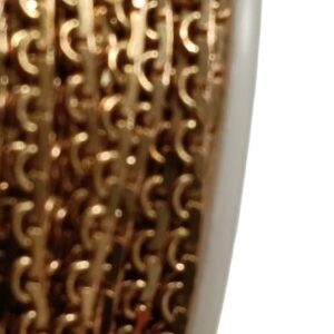CATENA OTTONE CON ANELLINI LATERALI PICCOLA